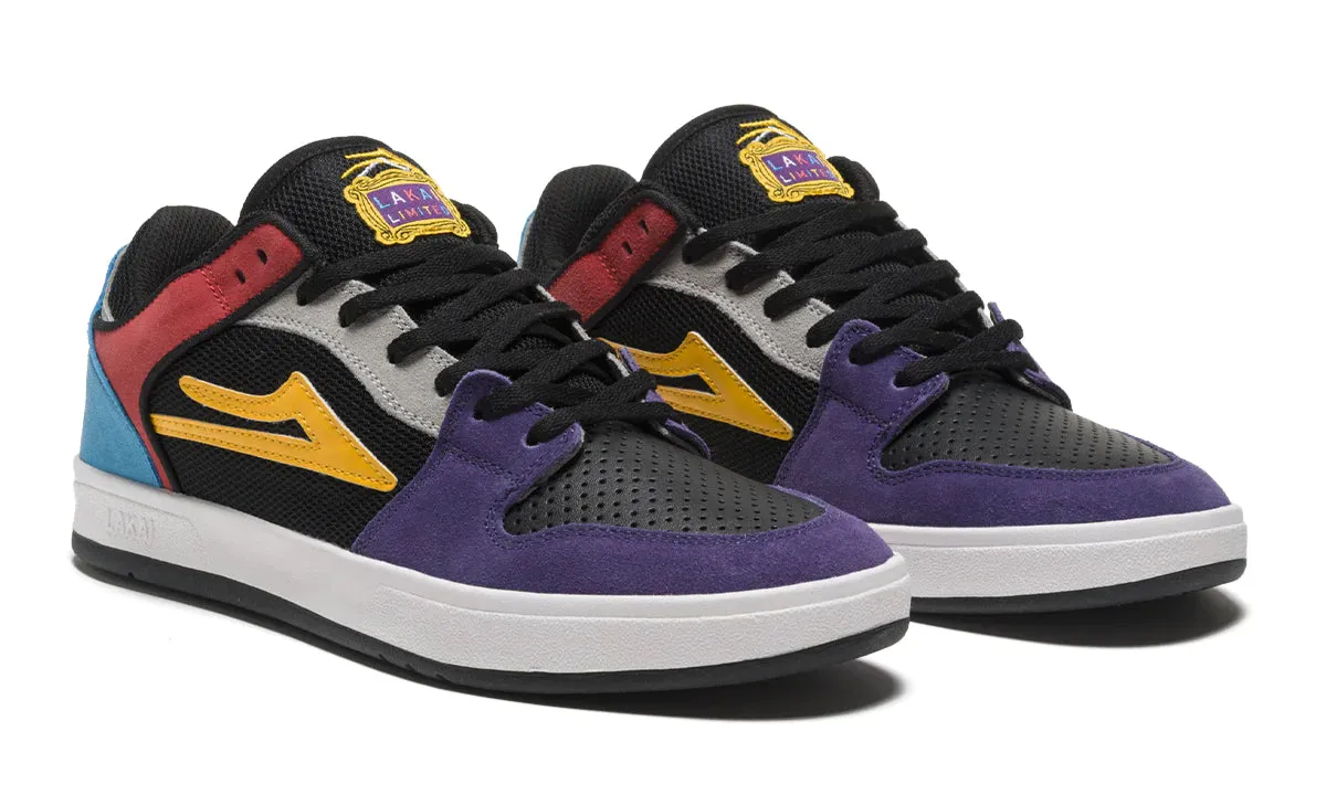 Lakai Telford Low Skate Shoes - Multi Suede