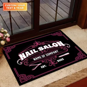 Latest Nail Artist Custom Nail Salon Doormat