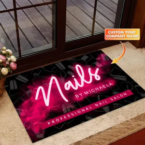Latest Nail Artist Custom Nail Salon Doormat