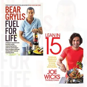 Lean in 15 and Fuel for Life 2 Books Bundle Collection