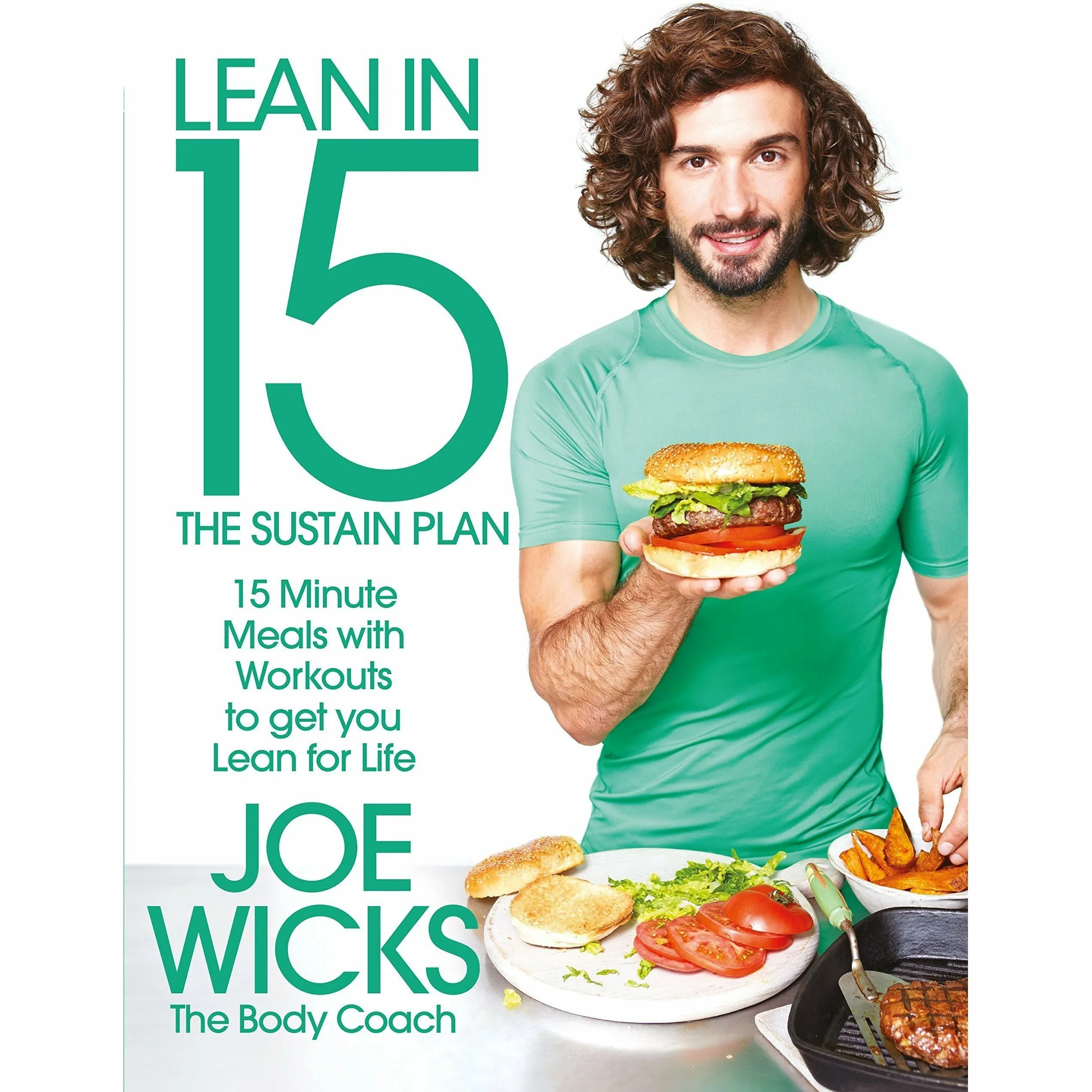 Lean In 15 Collection Joe Wicks 4 Books Set Shift Plan, Sustain Plan, Shape Plan