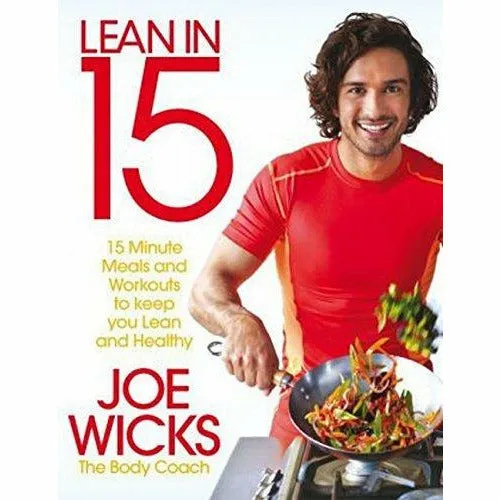 Lean In 15 Collection Joe Wicks 4 Books Set Shift Plan, Sustain Plan, Shape Plan