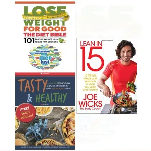 Lean in 15 - the shift plan, diet bible, tasty & healthy 3 books collection set