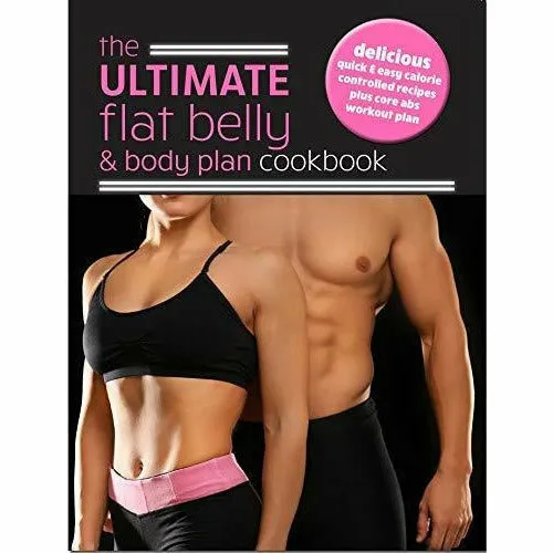 Lean In 15 The Shift Plan, Ultimate Flat Belly, New Body Plan, Bodybuilding Cookbook 4 Books Collection Set