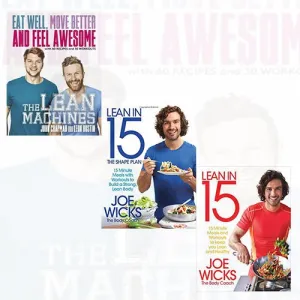 Lean Machines,Lean in 15 and The Shape Plan 3 Books Bundle Collection