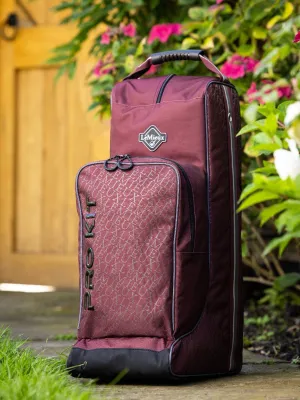 LeMieux Elite Burgundy Pro Boot & Hat Bag