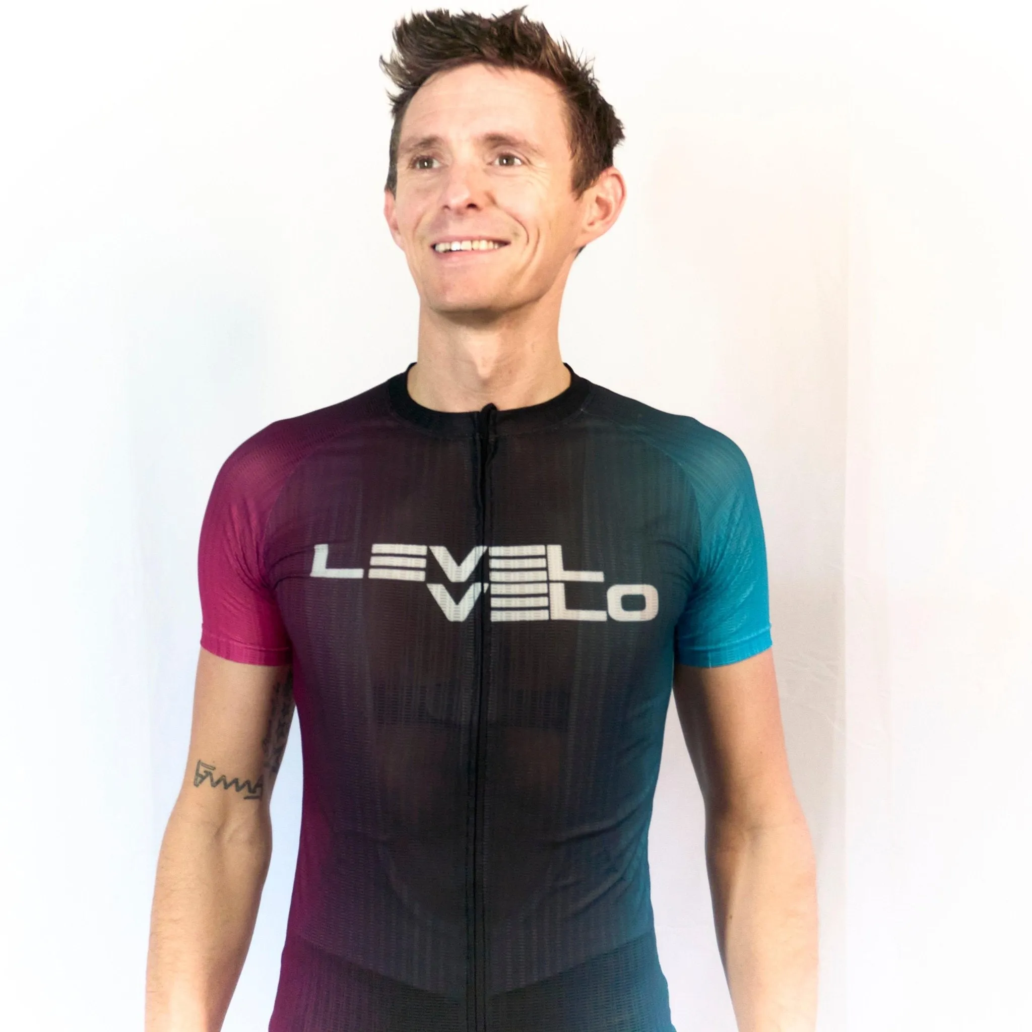 LEVEL 61 TRON Indoor Cycling Jersey - Version 1