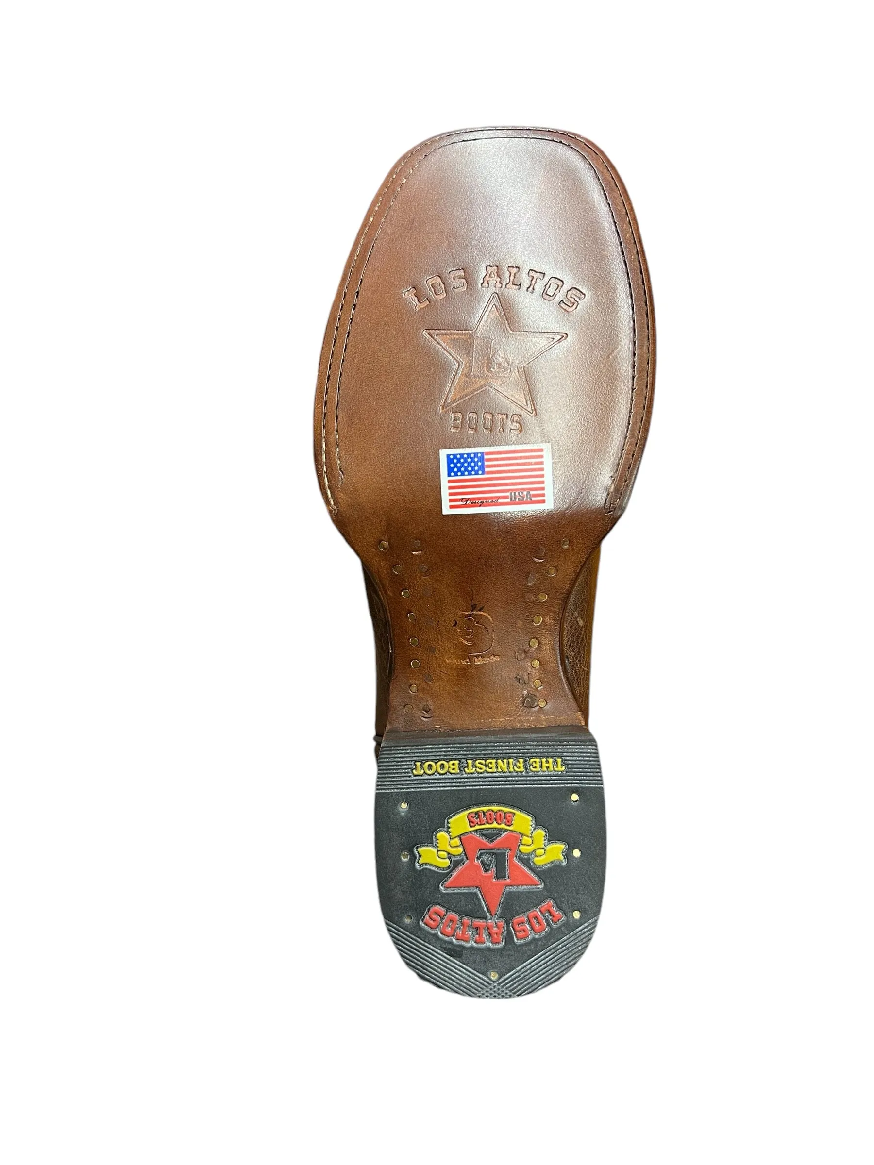 Los Altos Altos Wide Square Toe Walnut - 8229940