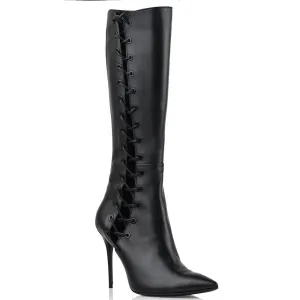 Lutine 100 Mm Black Matt Leather