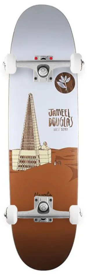 Magenta Jameel Douglas Guest Board 90's Shape Complete Skateboard - 8.25"