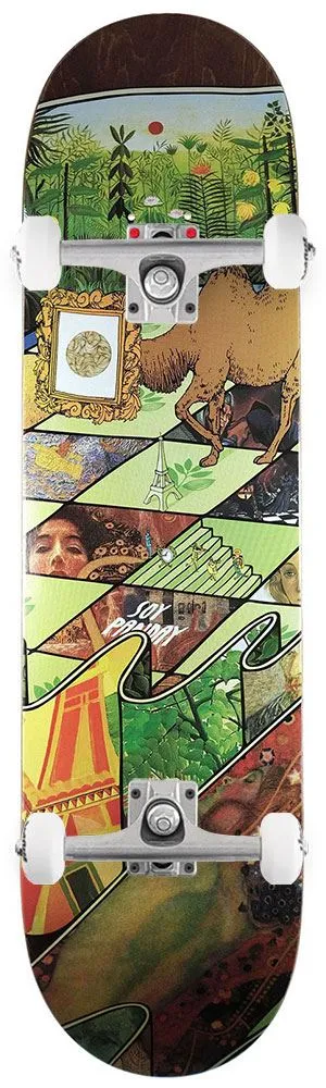 Magenta Soy Panday Museum Series Complete Skateboard - 8.125"