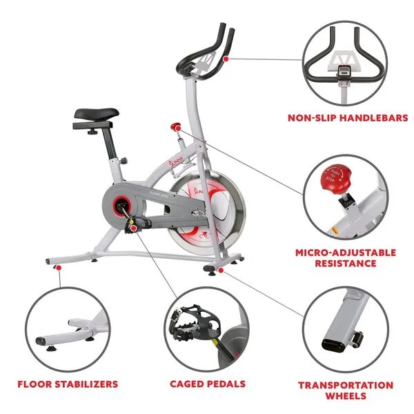 Magnetic Resistance Indoor Cycling Exercise Bike