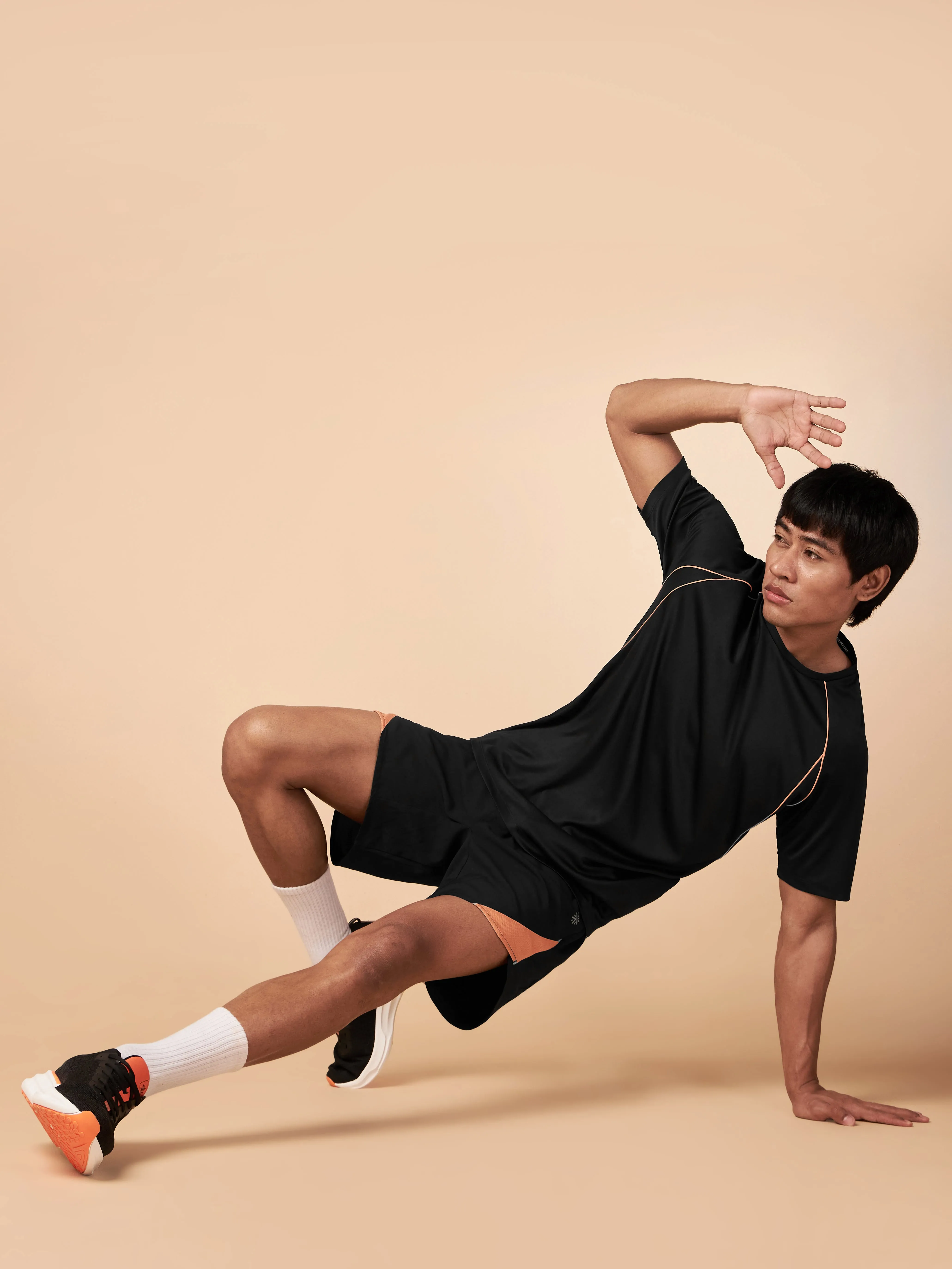 Men Black HIIT Elevate Training T-shirt