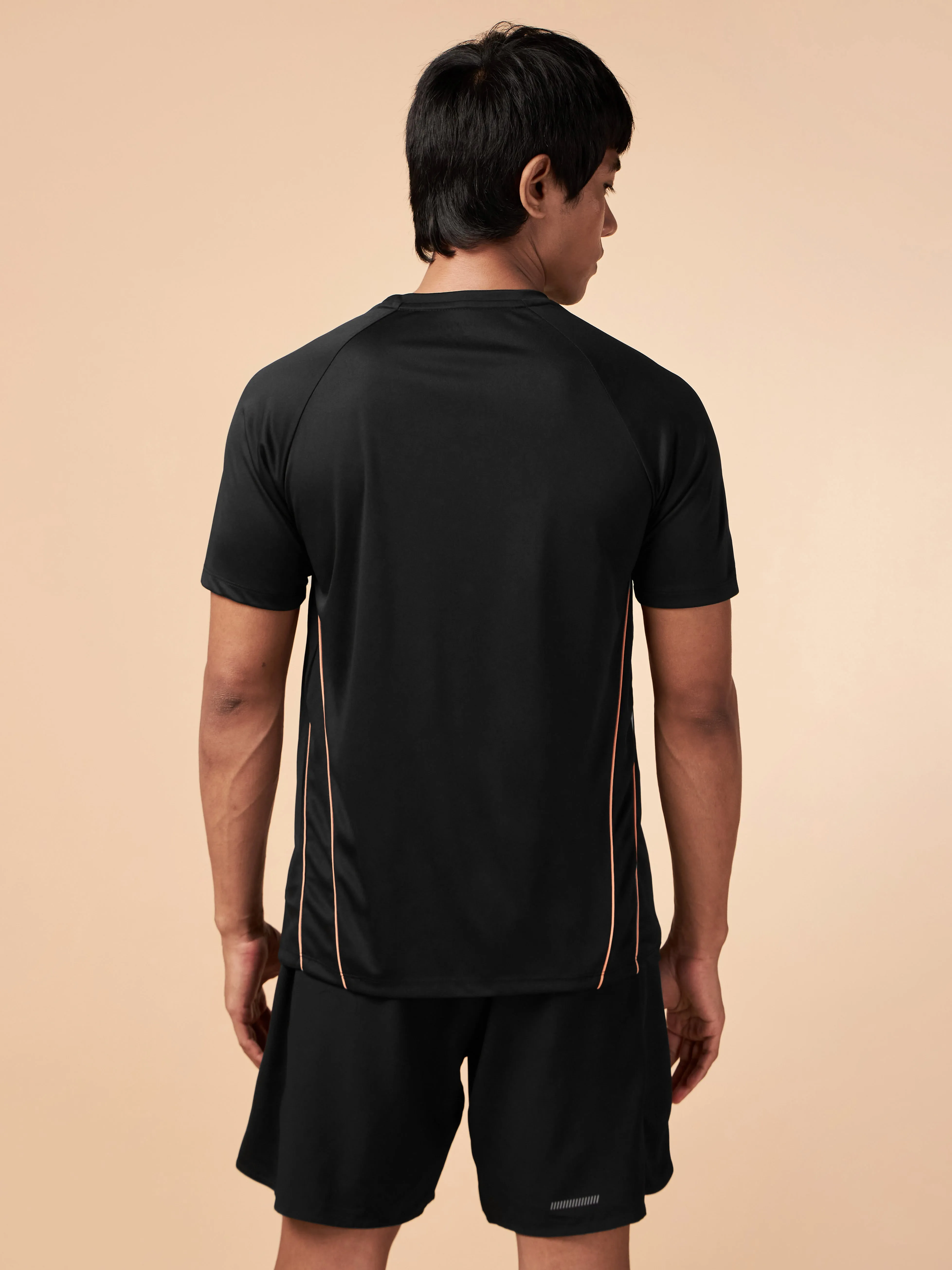 Men Black HIIT Elevate Training T-shirt