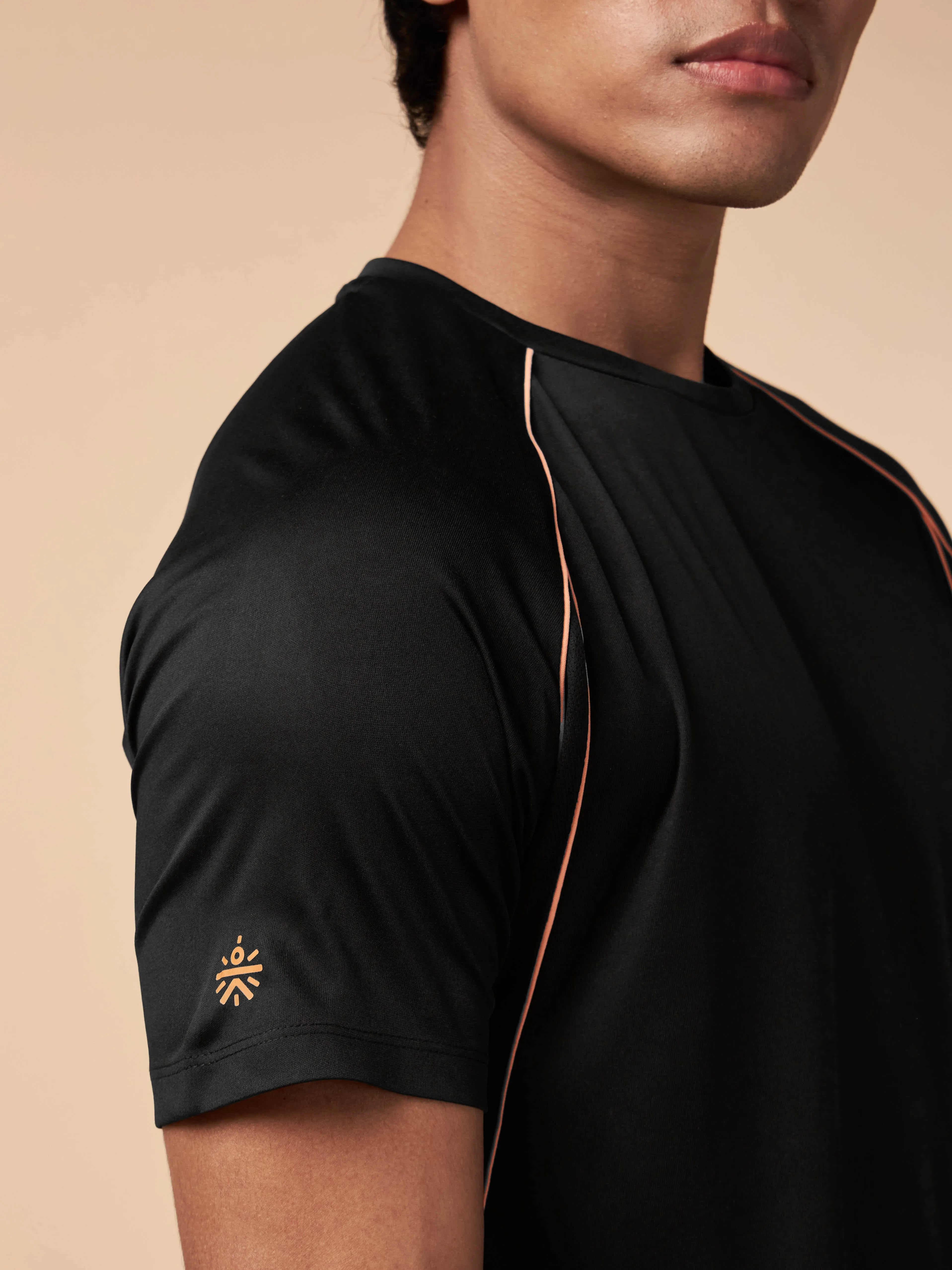 Men Black HIIT Elevate Training T-shirt