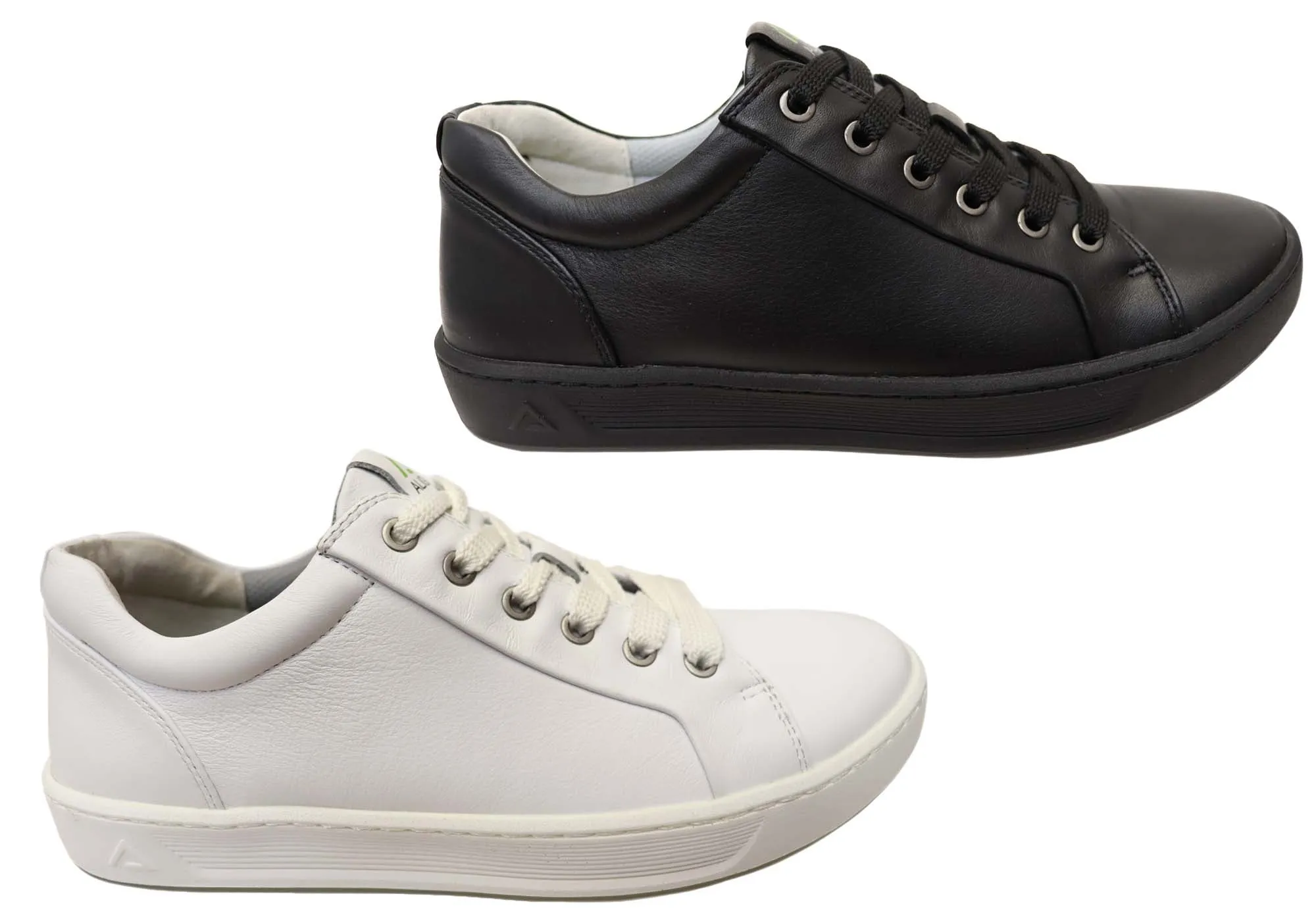 Mens Align Tannon Supportive Leather Wide Fit Arch Support Shoes
