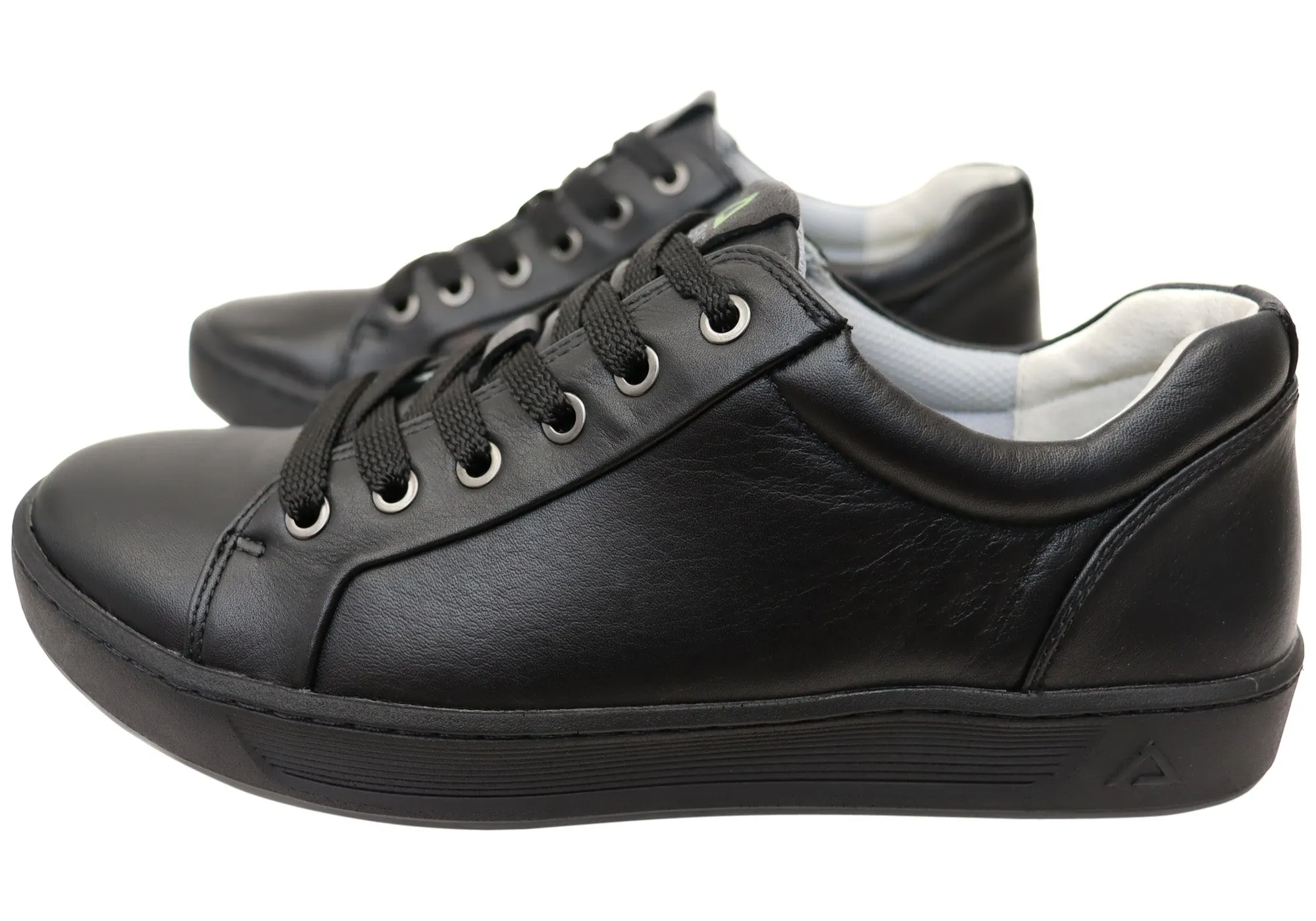 Mens Align Tannon Supportive Leather Wide Fit Arch Support Shoes