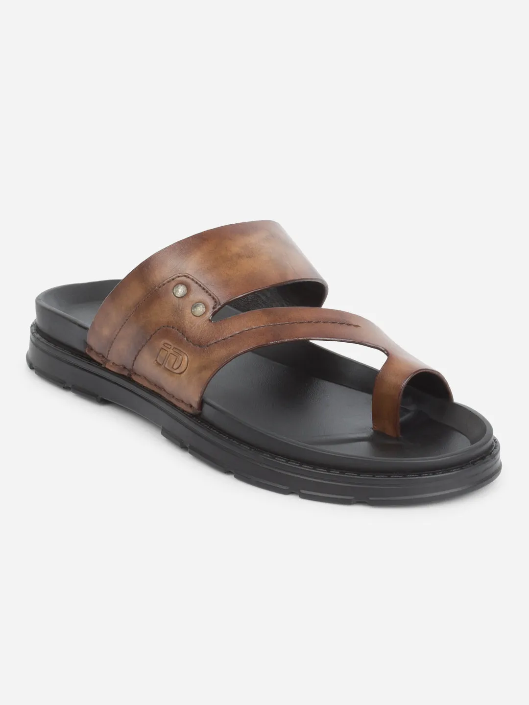 Men's Brown Sandal (ID4246)