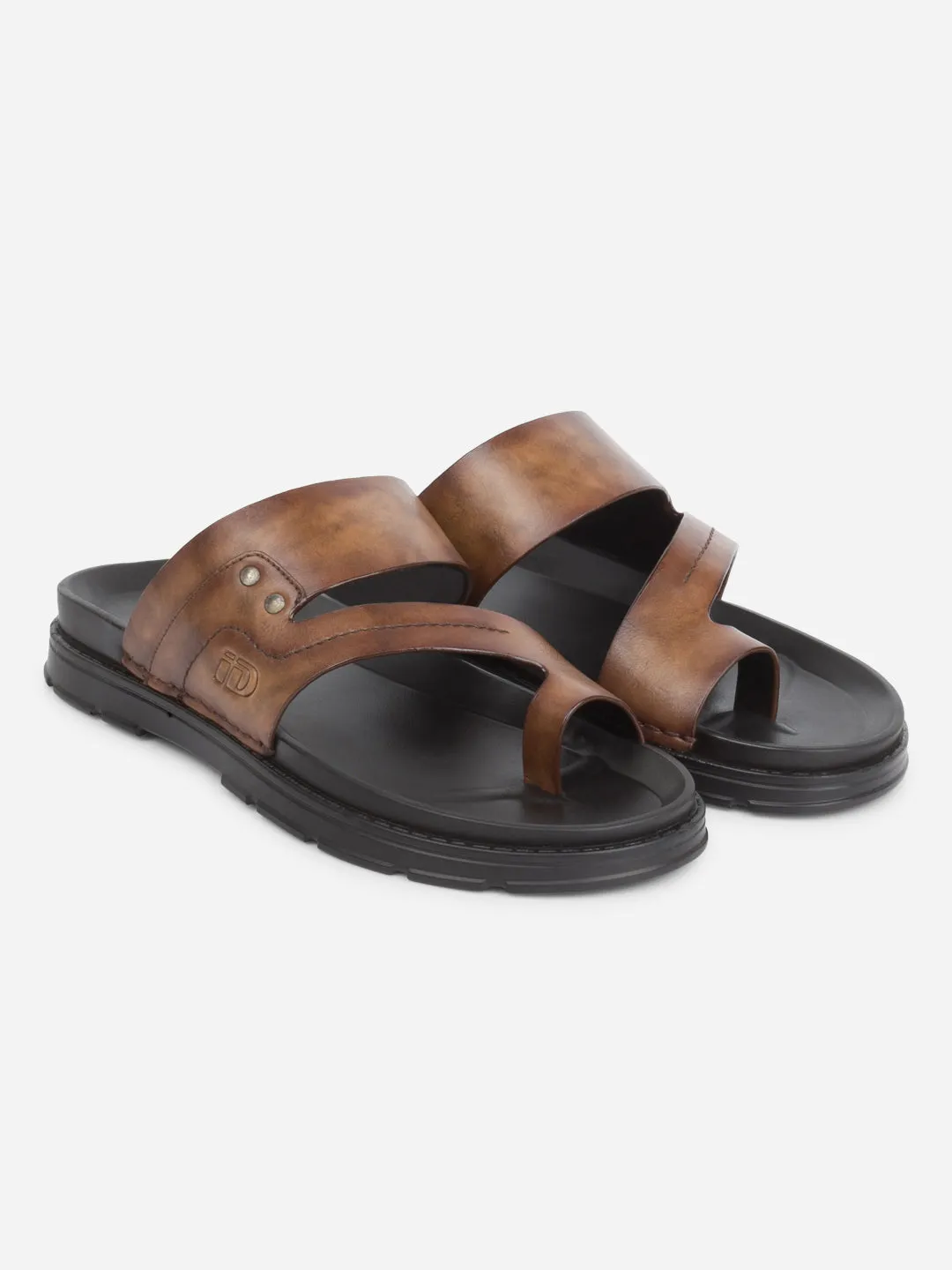 Men's Brown Sandal (ID4246)