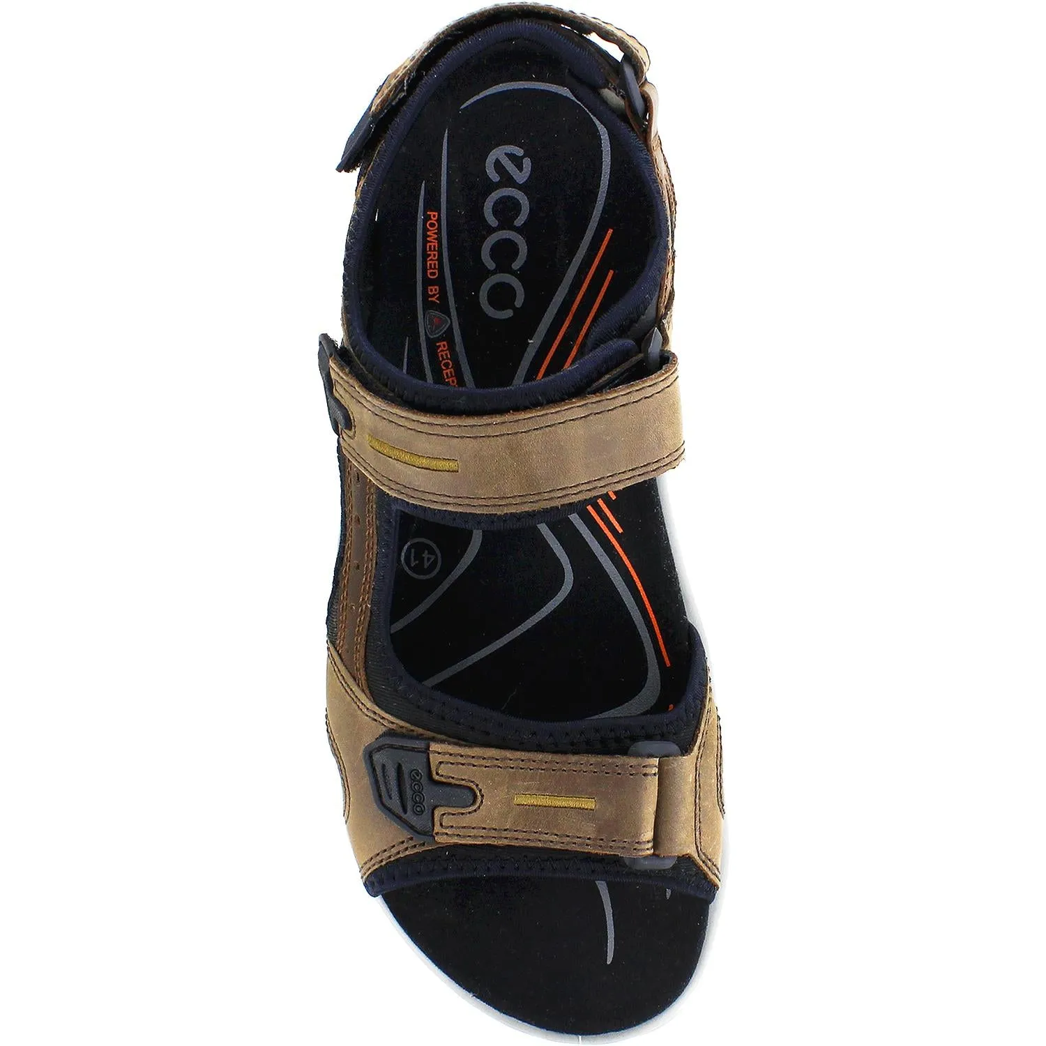 Men's Ecco Yucatan Offroad Espresso/Cocoa/Black Nubuck/Leather