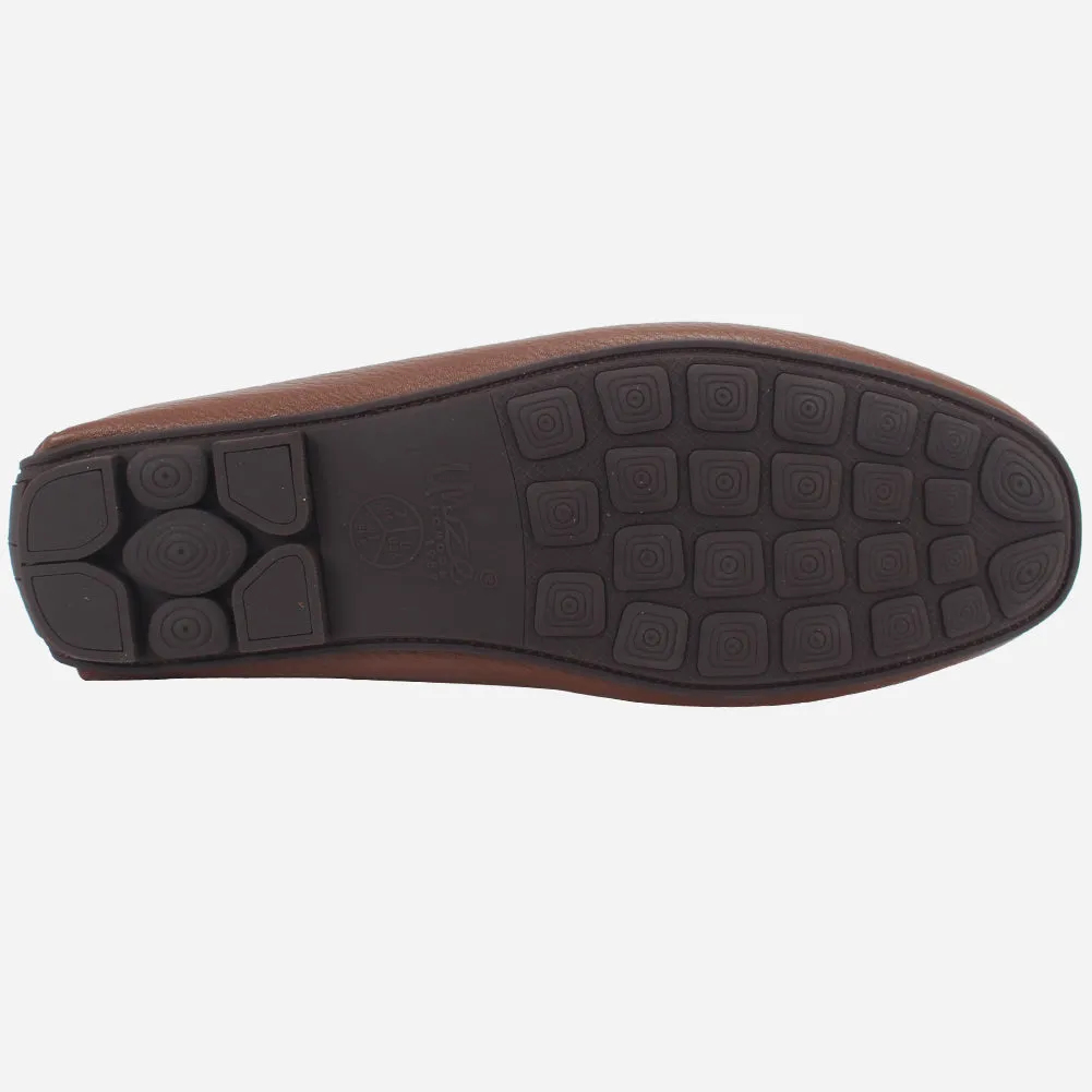 Mens "MURPHY" Comfortable Slip-Ons Moccasins