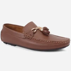 Mens "MURPHY" Comfortable Slip-Ons Moccasins