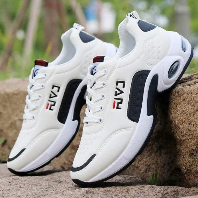 Men's Running Shoes Air Cushion Sneakers Breathable Outdoor Walking Shoes