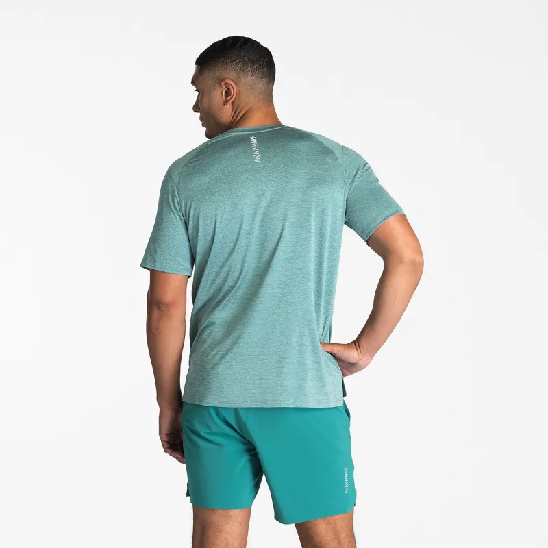 Men's Training Tee | Teal Heather