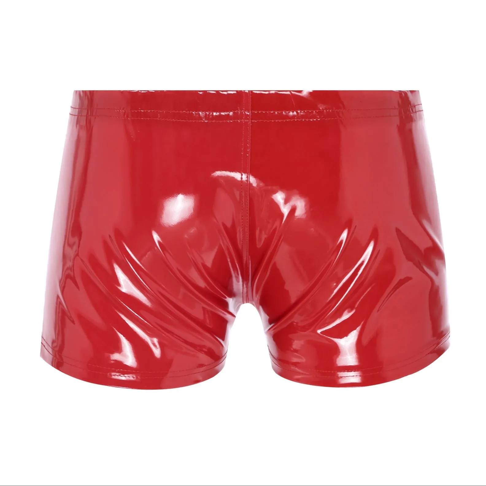 Men’s “Zip Tease” Glossy Boxers
