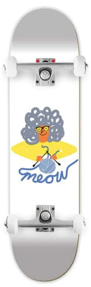 Meow s Grandma x Venom Custom Complete Skateboard - 8.25"