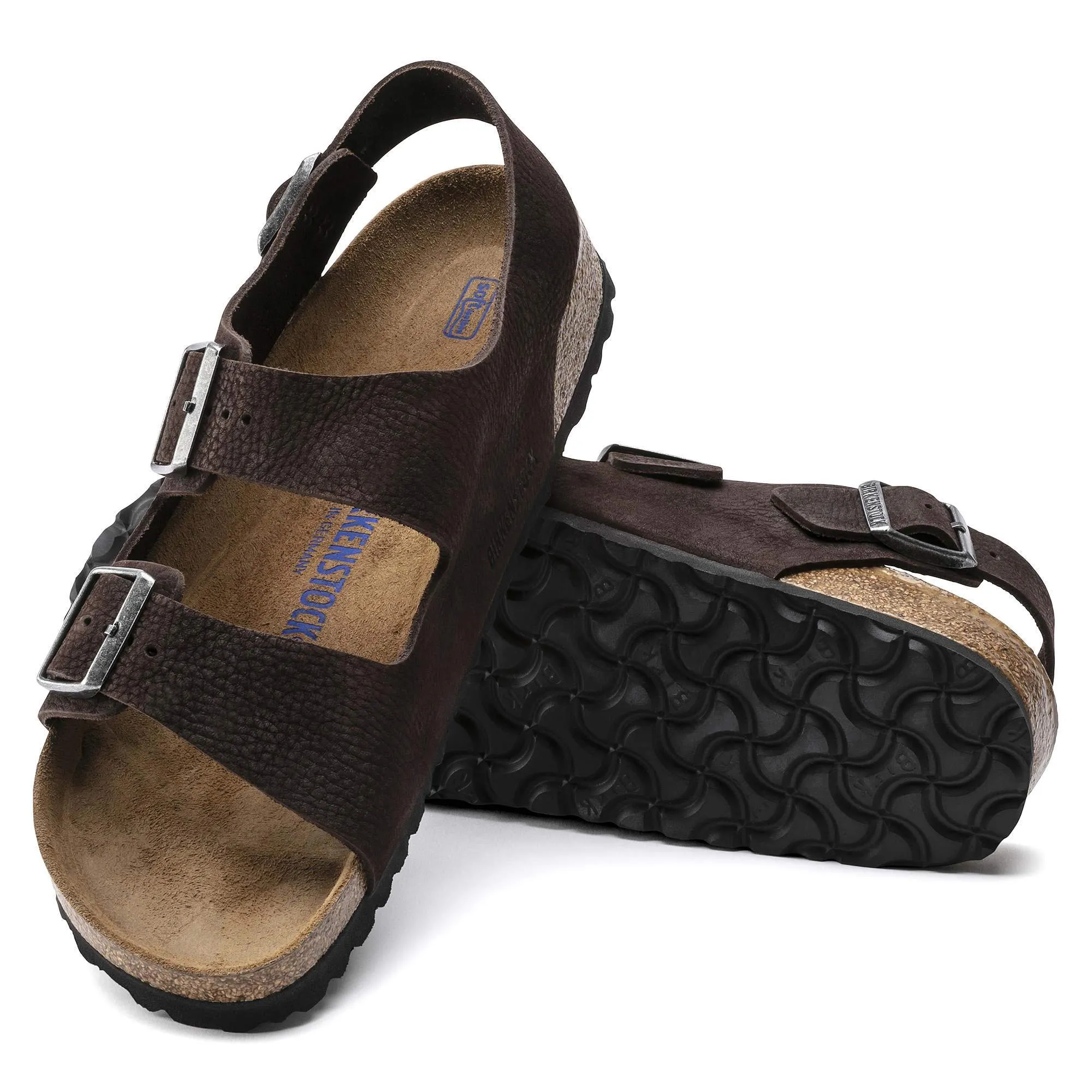 Milano Soft Footbed Nubuck Leather