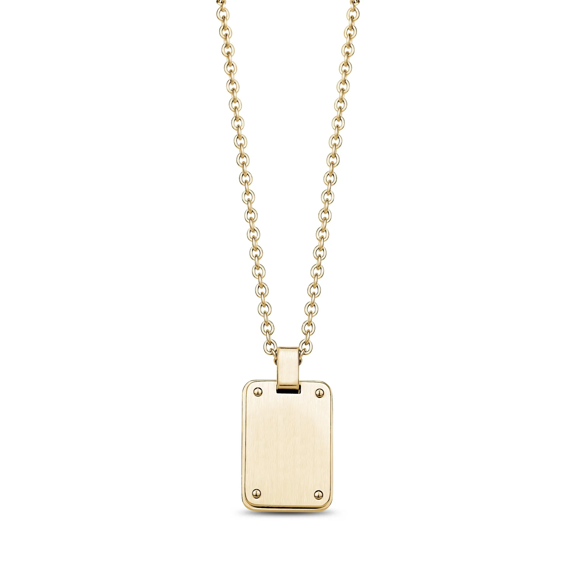 Minimal Matte Dog Tag