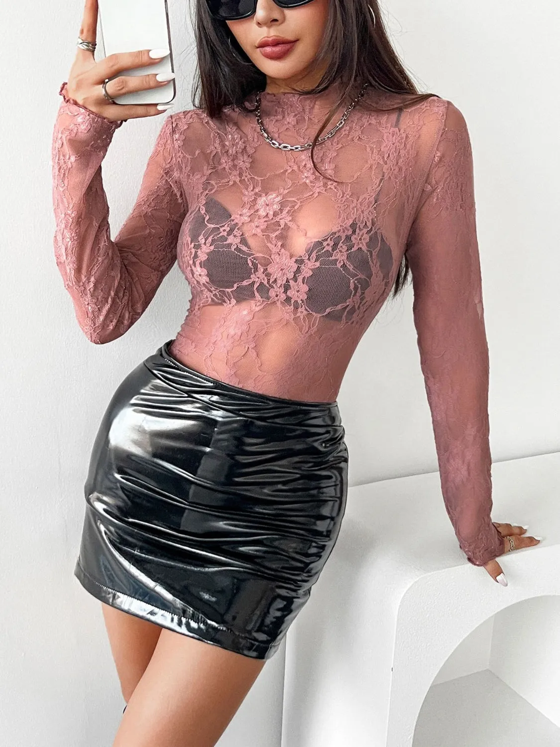 Moonlight Whisper Lace Top