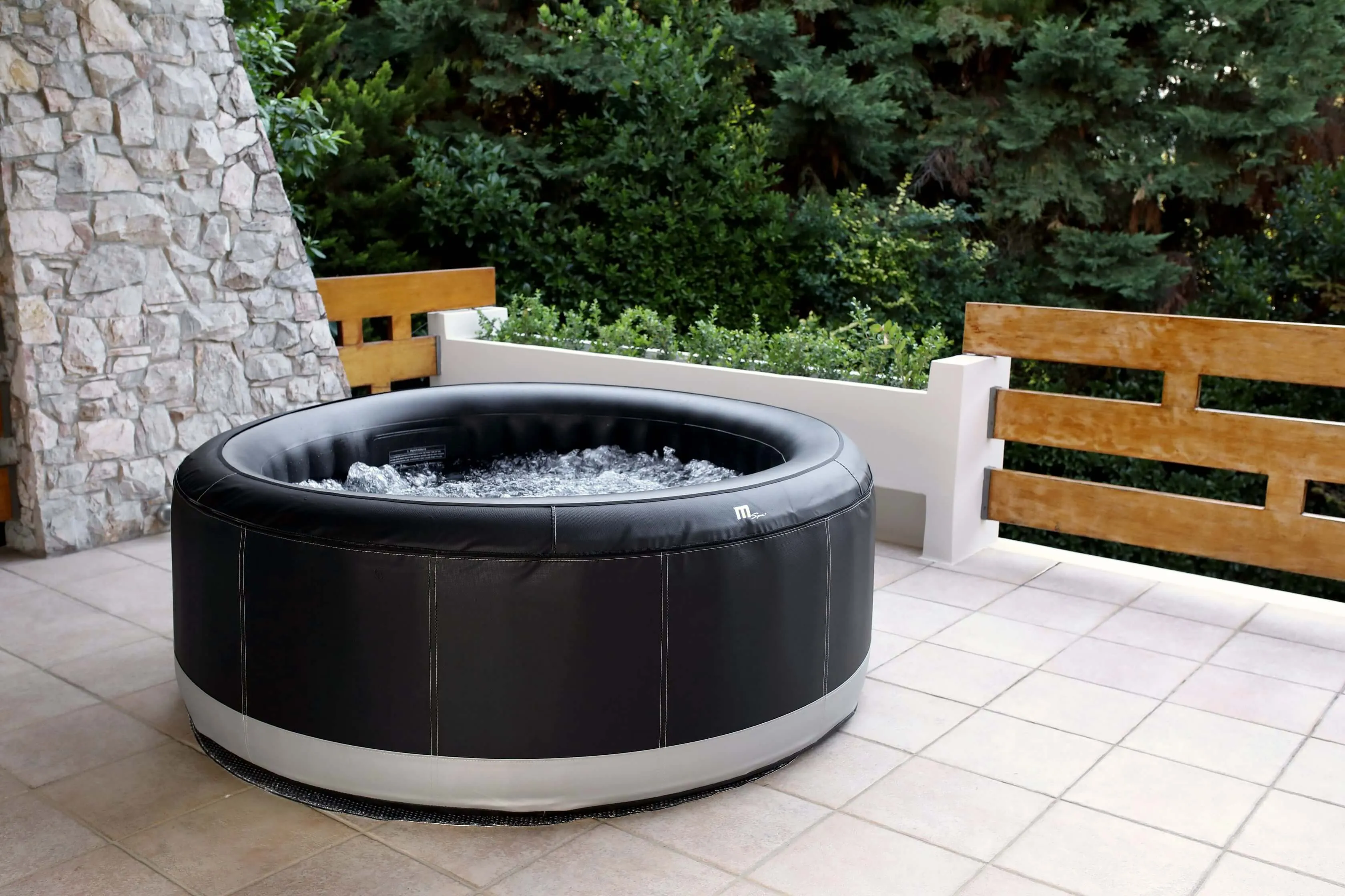 MSPA Portable Hot Tub for 4-6 people I 245 Gallon I Inflatable Hot Tub I SPAFAIR