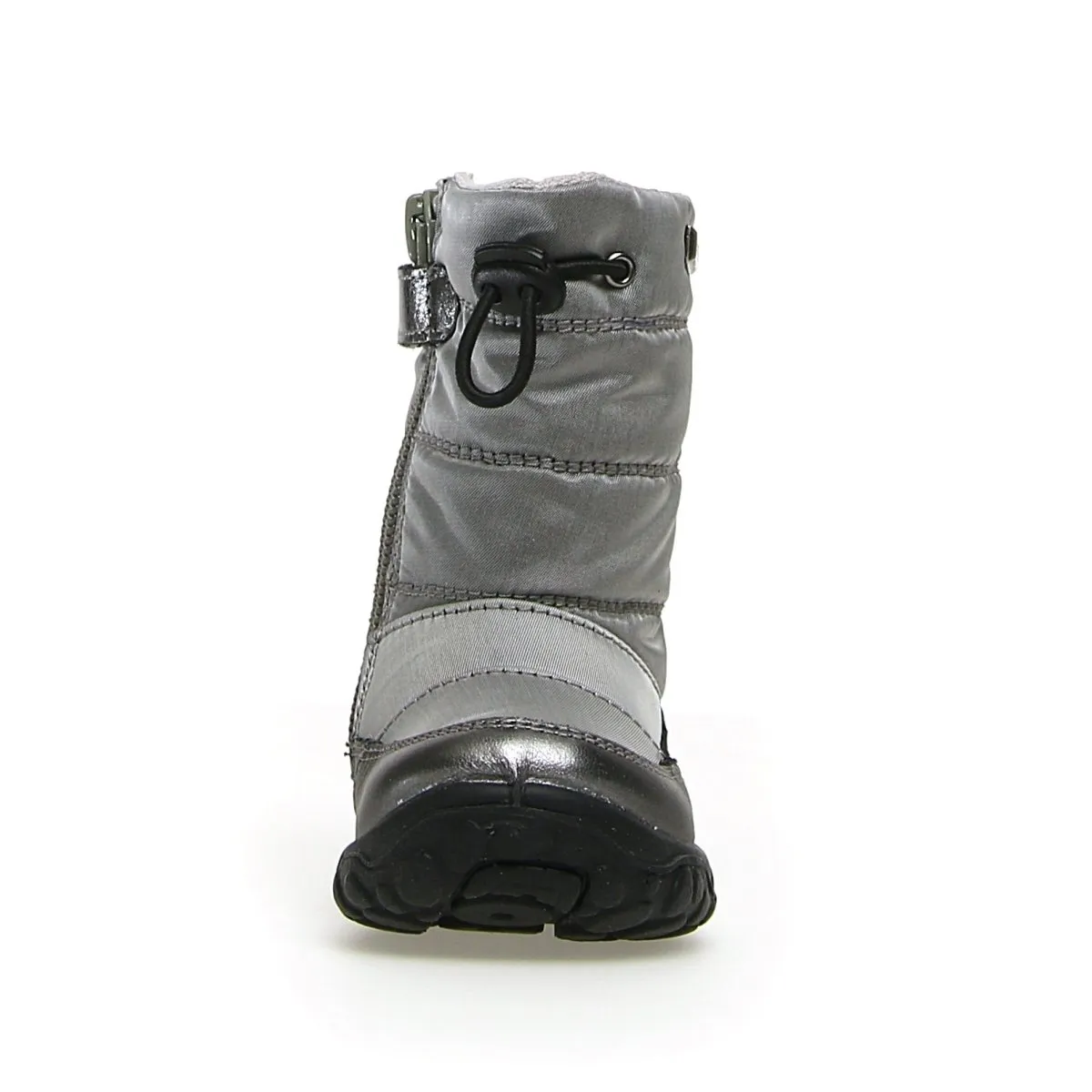 Naturino Girl's (Size 21-26) Poznurr Metallic Silver Waterproof