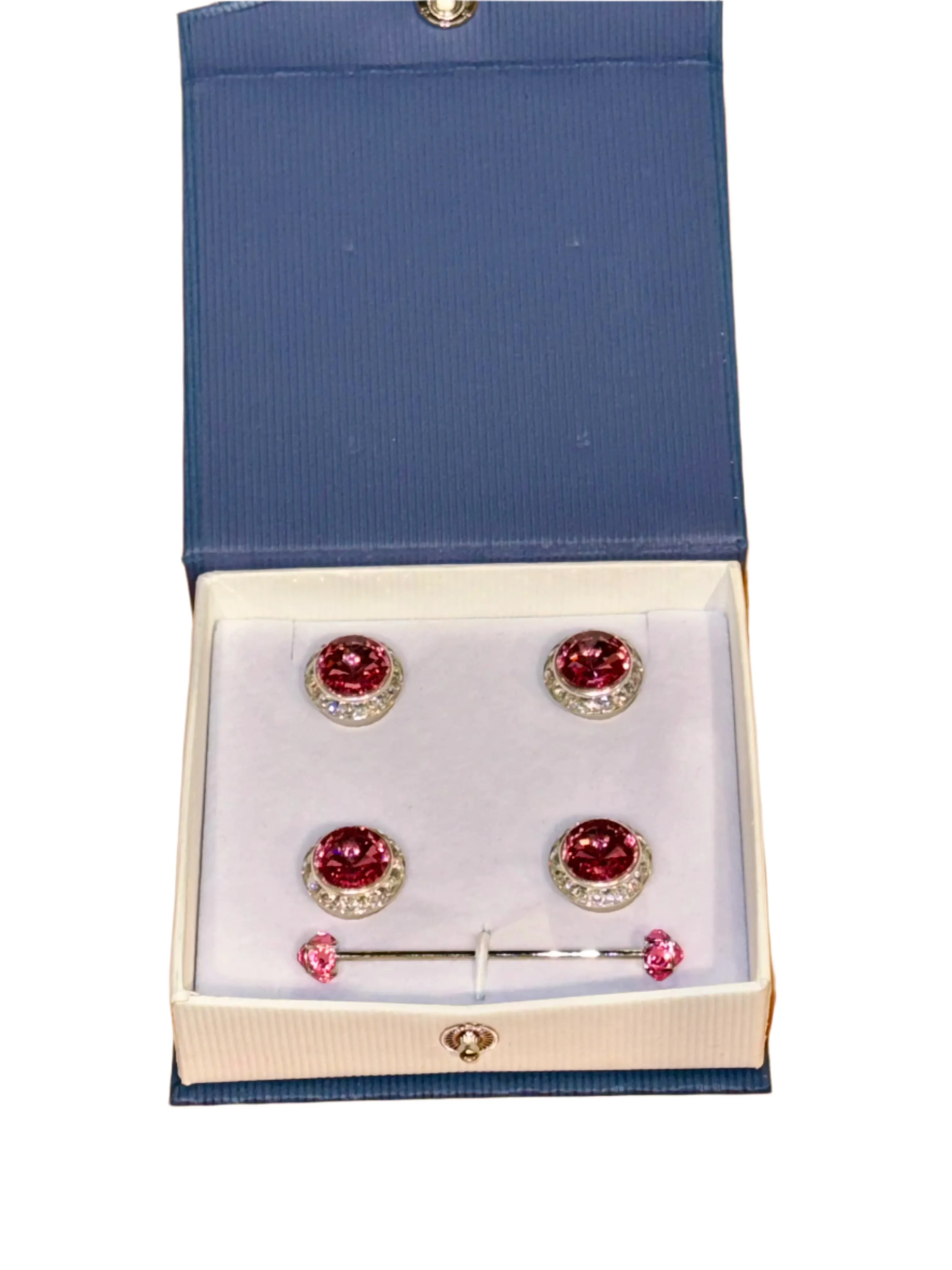 New, 5-Piece Saddleseat, Crystal Magnet Set