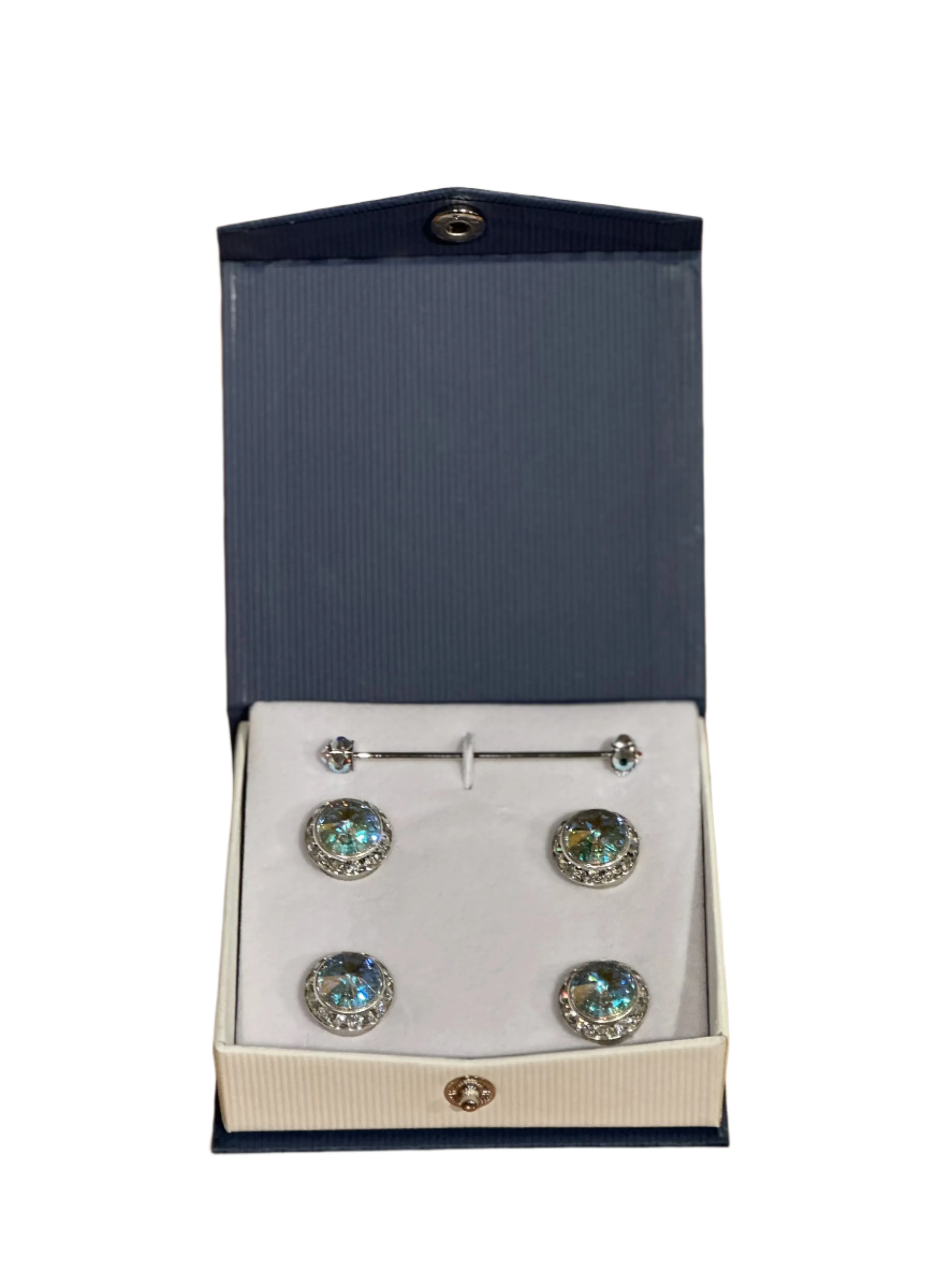 New, 5-Piece Saddleseat, Crystal Magnet Set