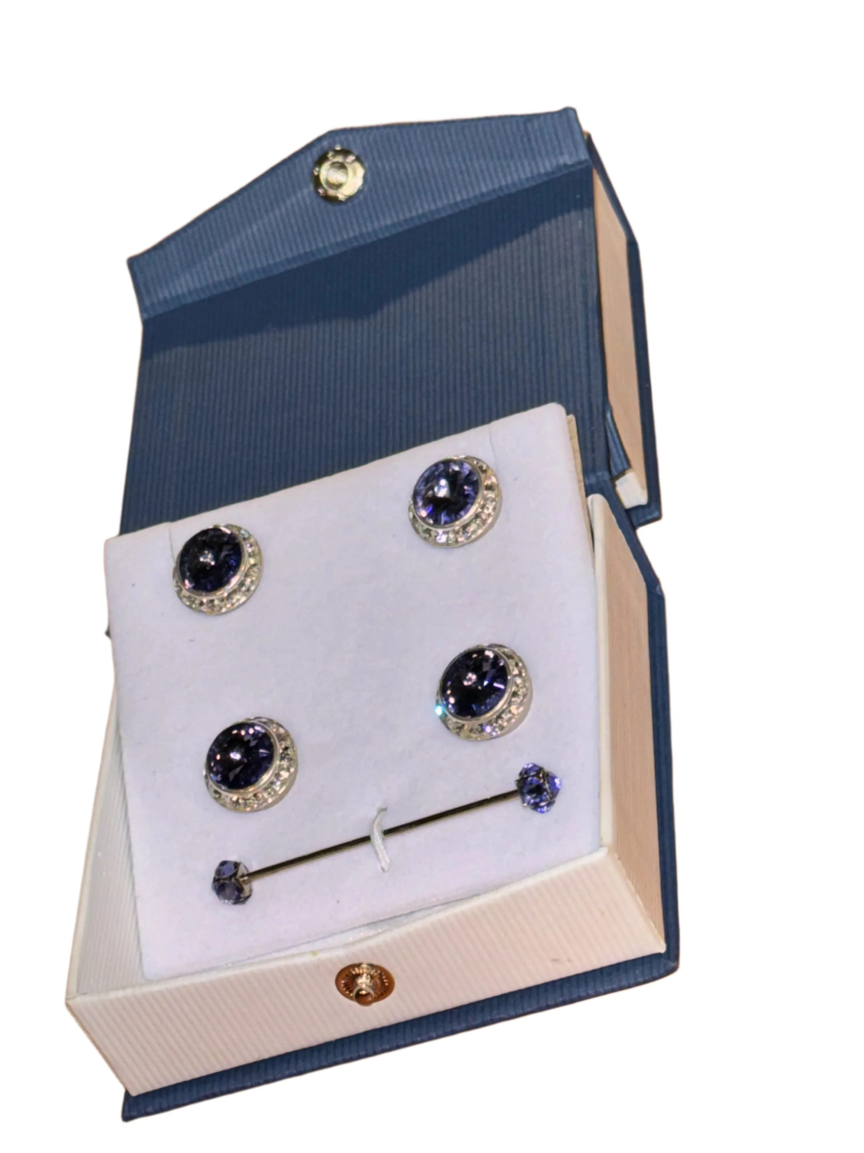 New, 5-Piece Saddleseat, Crystal Magnet Set