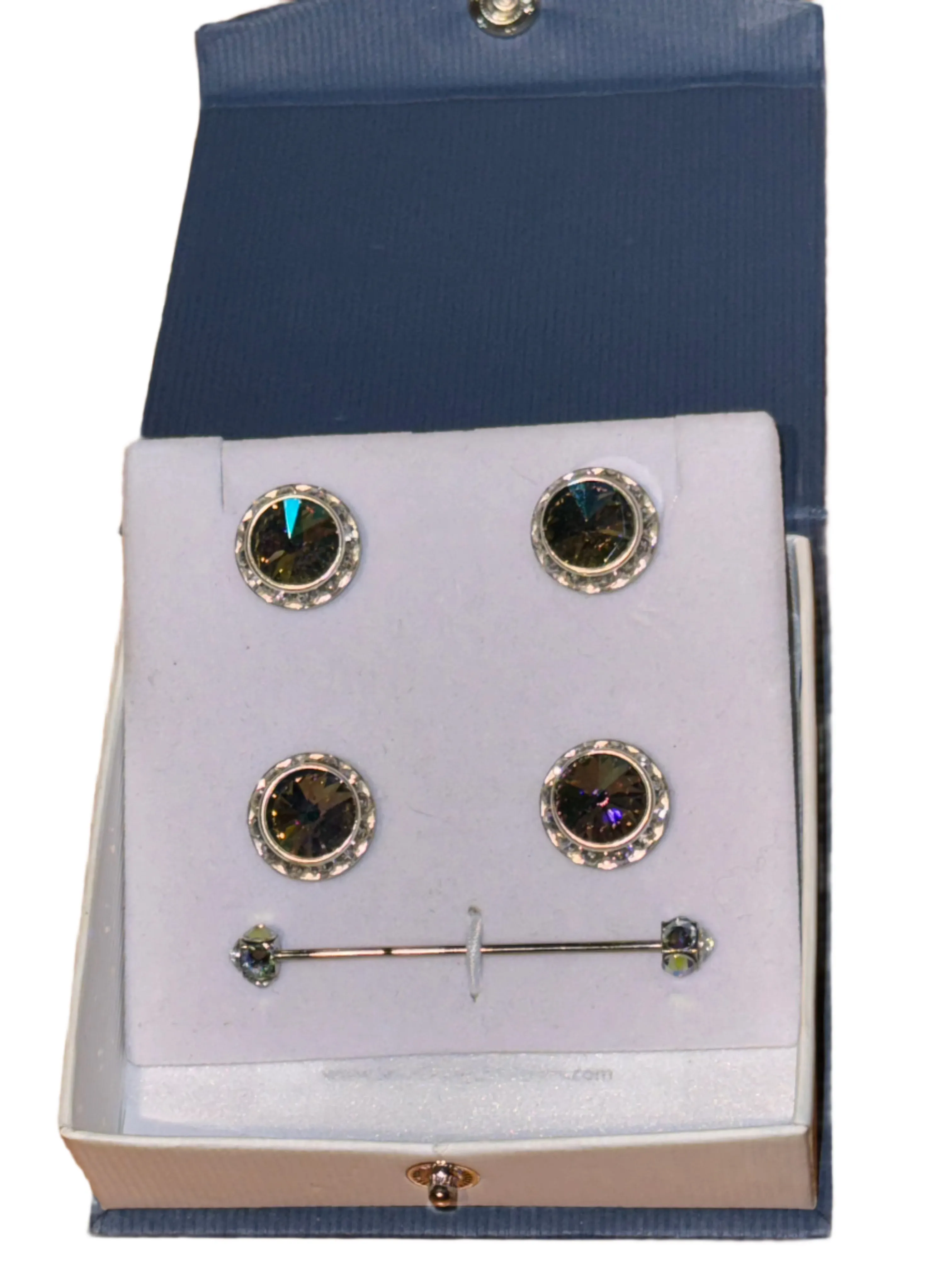New, 5-Piece Saddleseat, Crystal Magnet Set