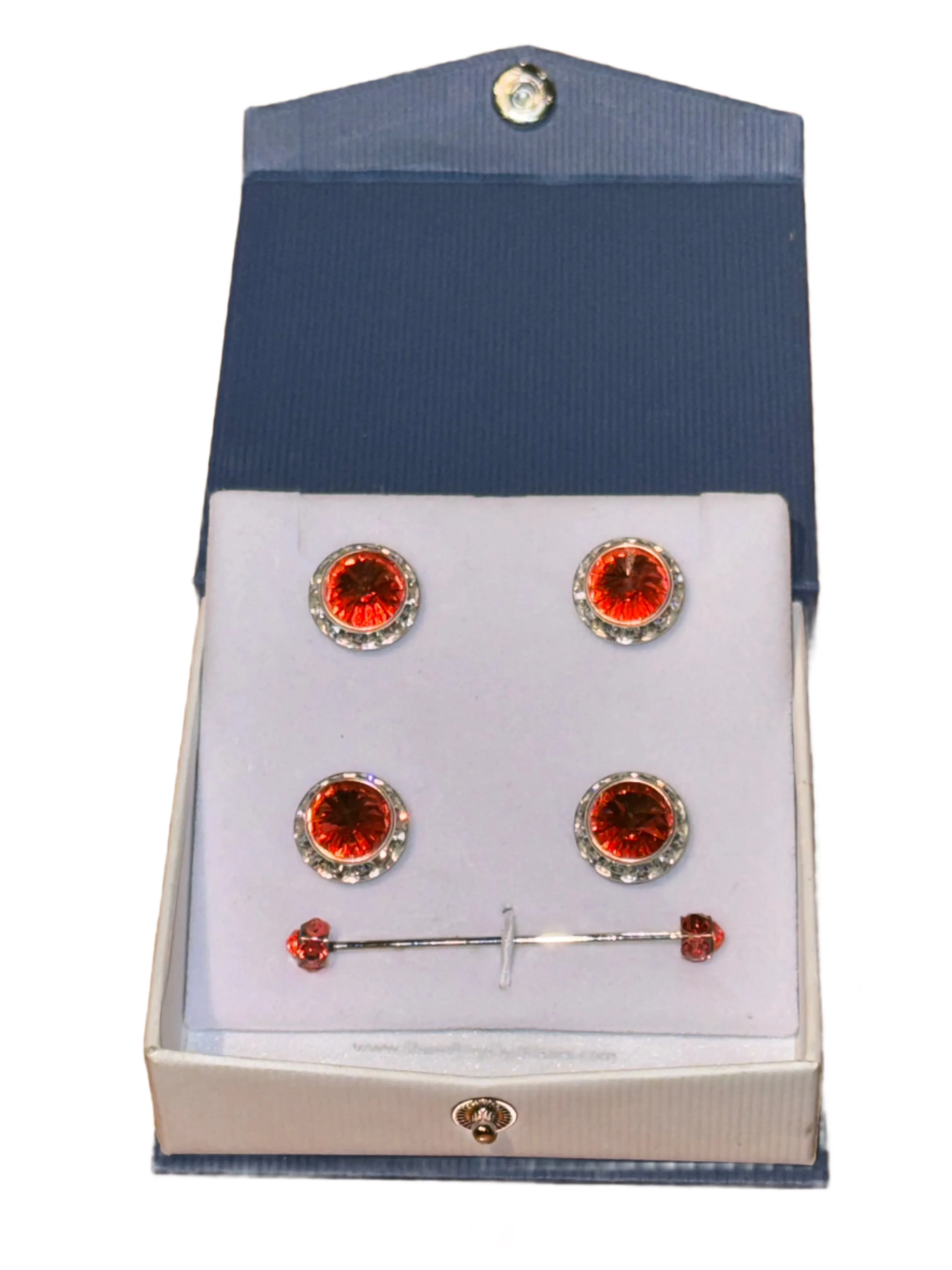 New, 5-Piece Saddleseat, Crystal Magnet Set