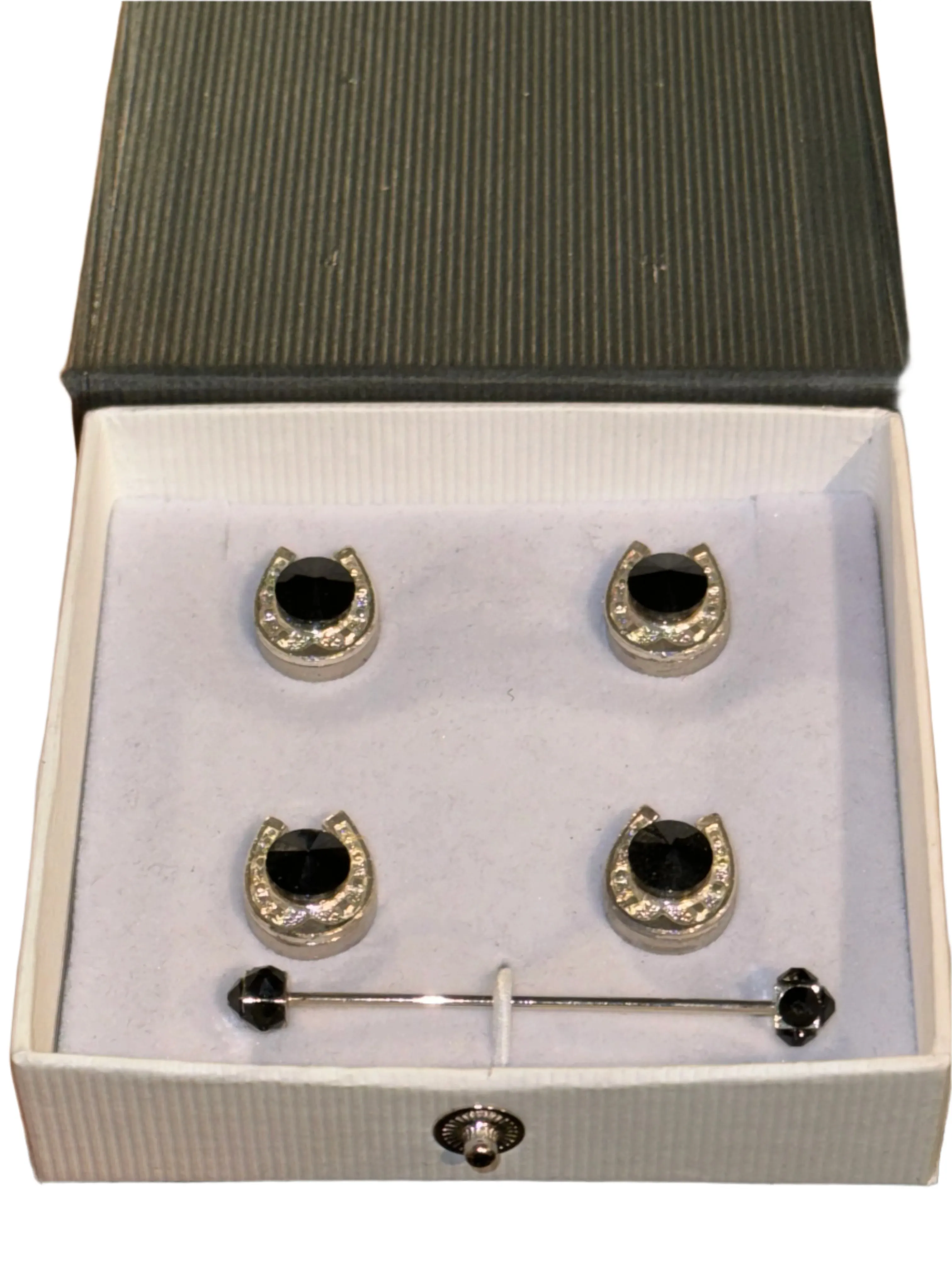 New, 5-Piece Saddleseat, Crystal Magnet Set