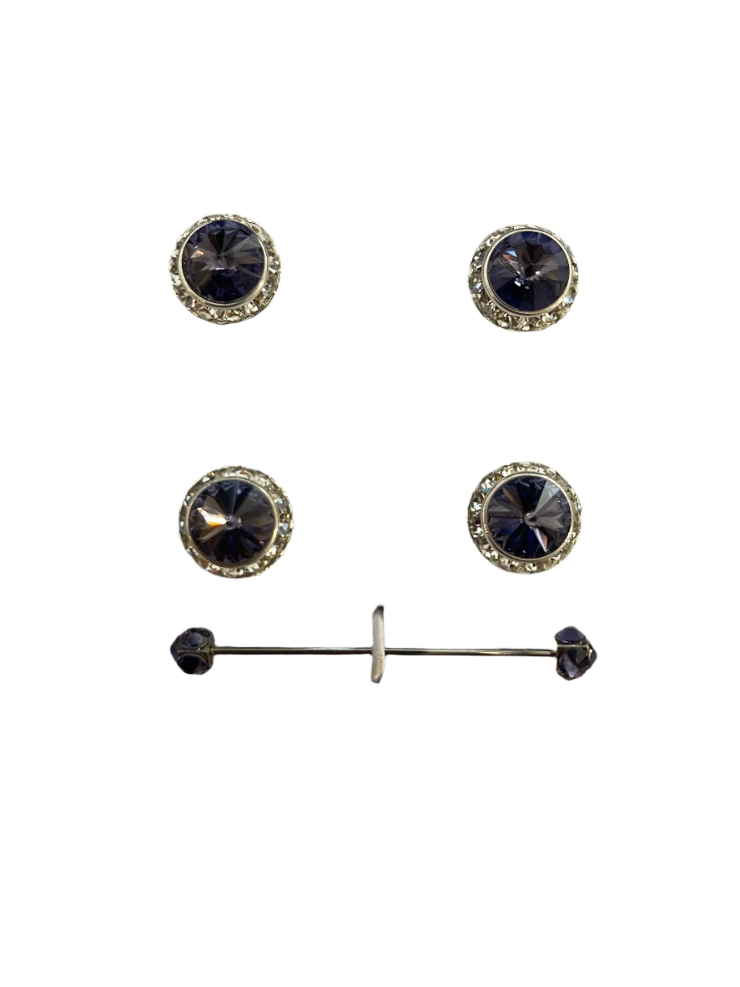 New, 5-Piece Saddleseat, Crystal Magnet Set