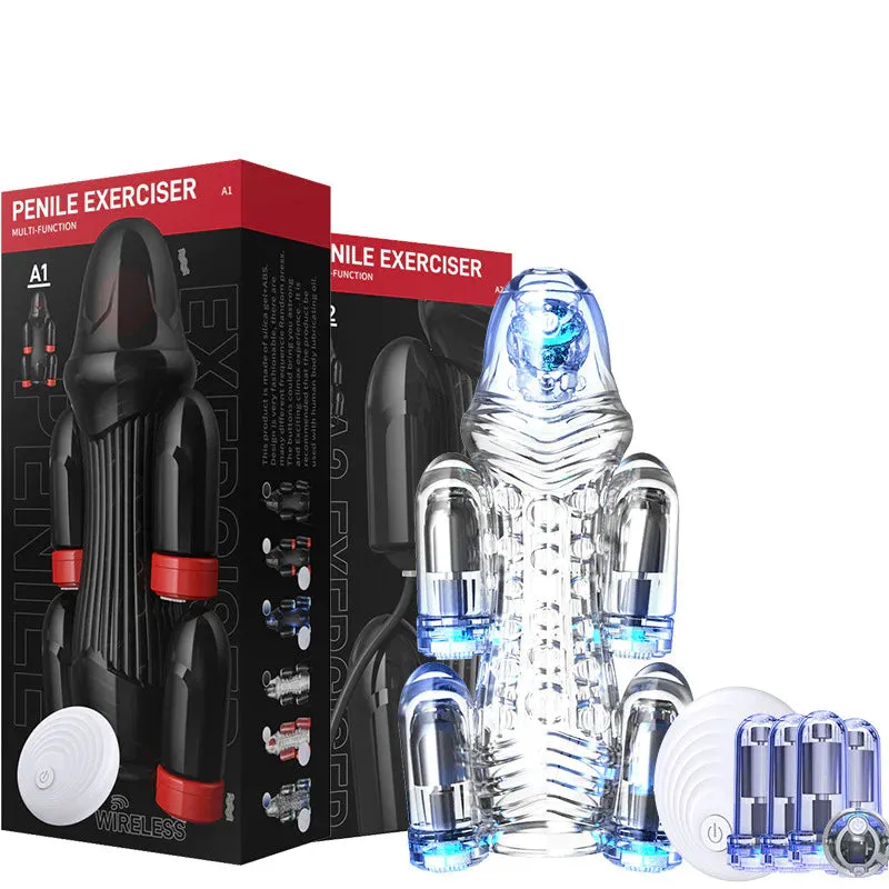 New Wireless 1 tow 5 Trainer 11 generation pro Kuba penis vibrator Massager