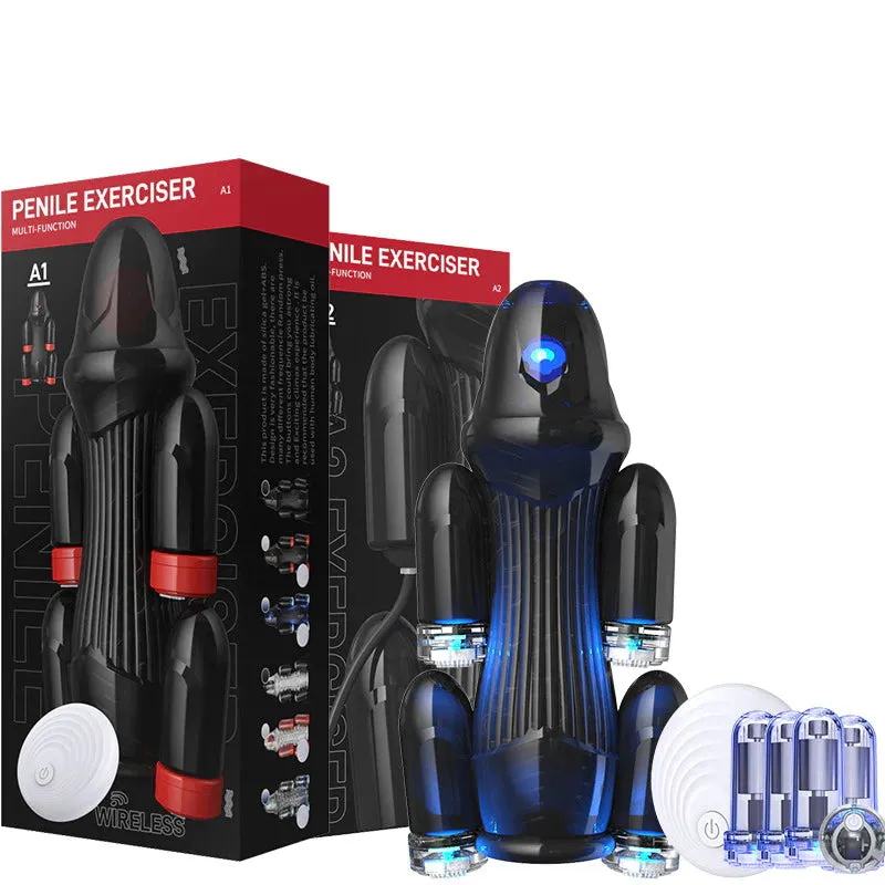 New Wireless 1 tow 5 Trainer 11 generation pro Kuba penis vibrator Massager