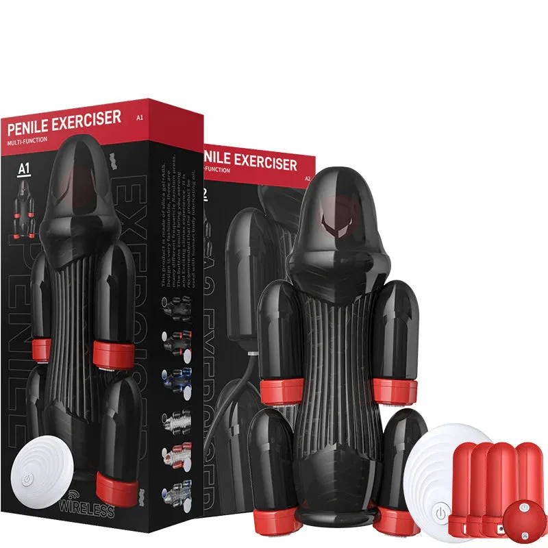 New Wireless 1 tow 5 Trainer 11 generation pro Kuba penis vibrator Massager