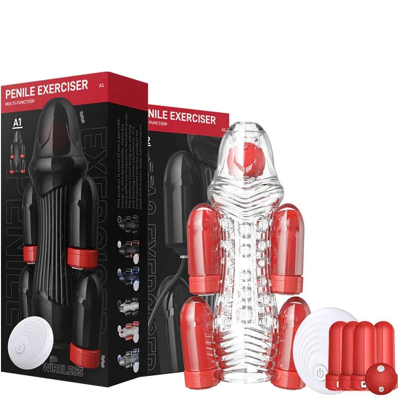 New Wireless 1 tow 5 Trainer 11 generation pro Kuba penis vibrator Massager