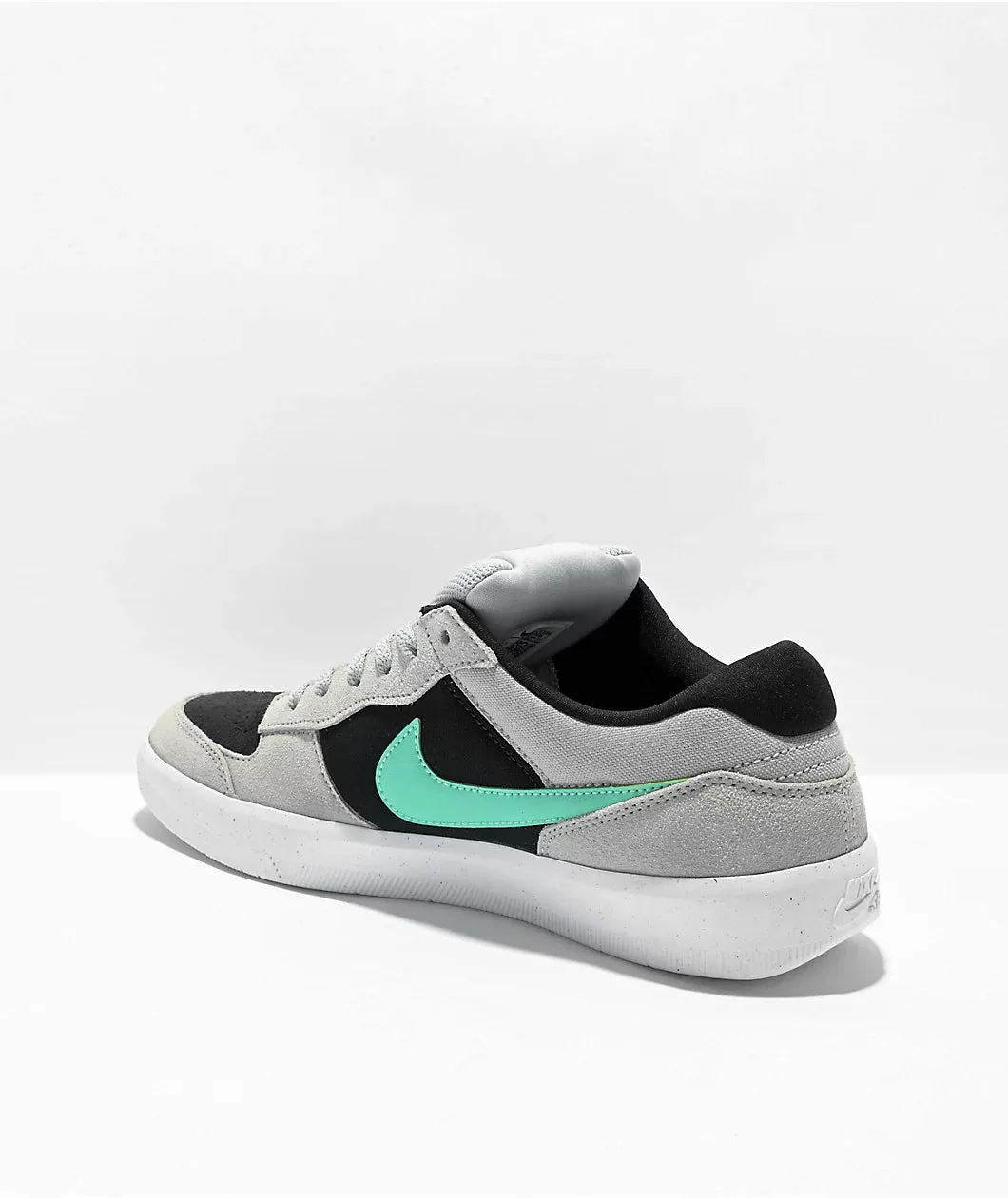 Nike SB Force 58 Wolf Grey, Magenta & Black Skateboard Shoes