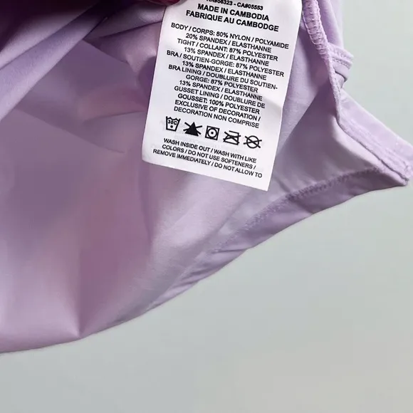 NWT Nike Women's Bliss Luxe Training Dress (Plus Size) in Purple