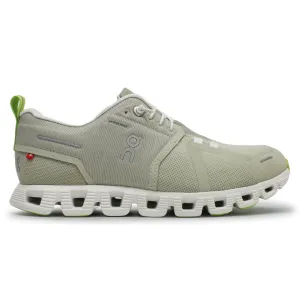 On Cloud 5 Waterproof Textile Women's Running ShoesTrainers - Chalk Ice