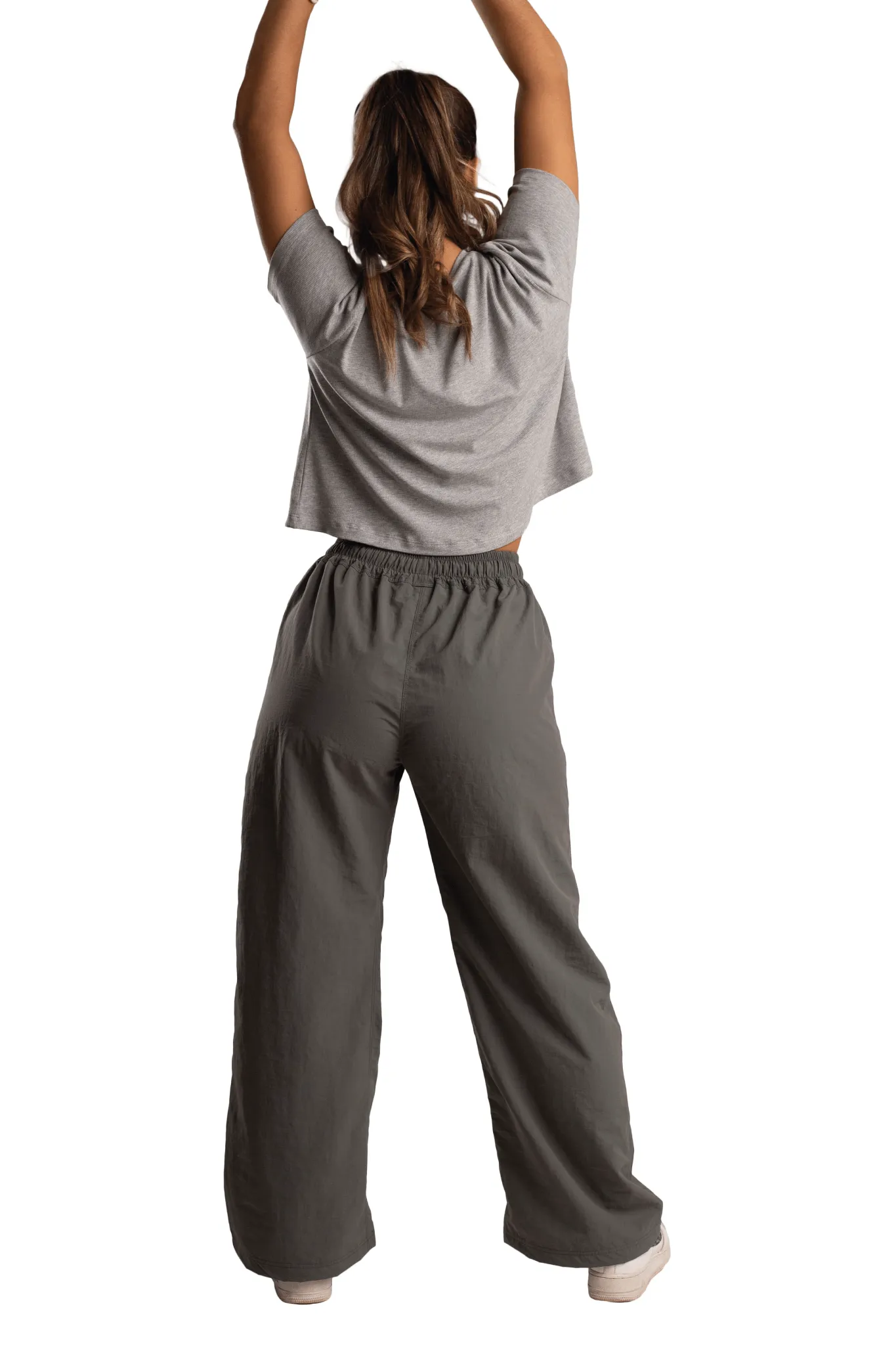 PANTALON PALAZZO GRIS